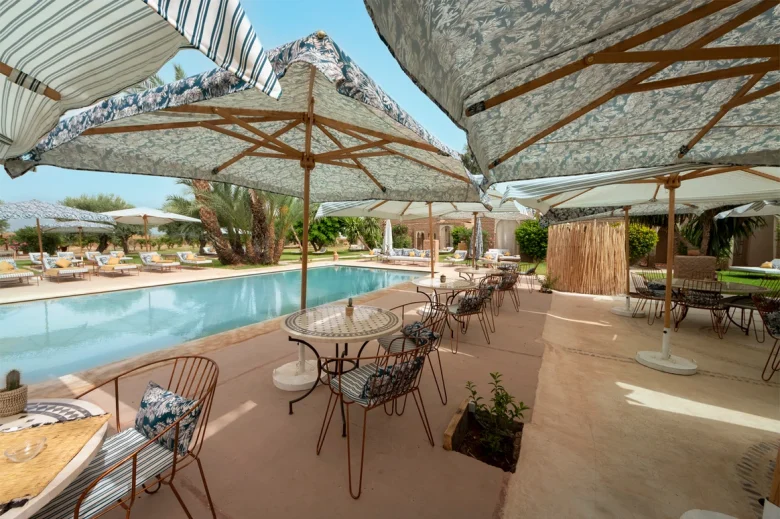 Entrée élégante de notre Hôtel Marrakech