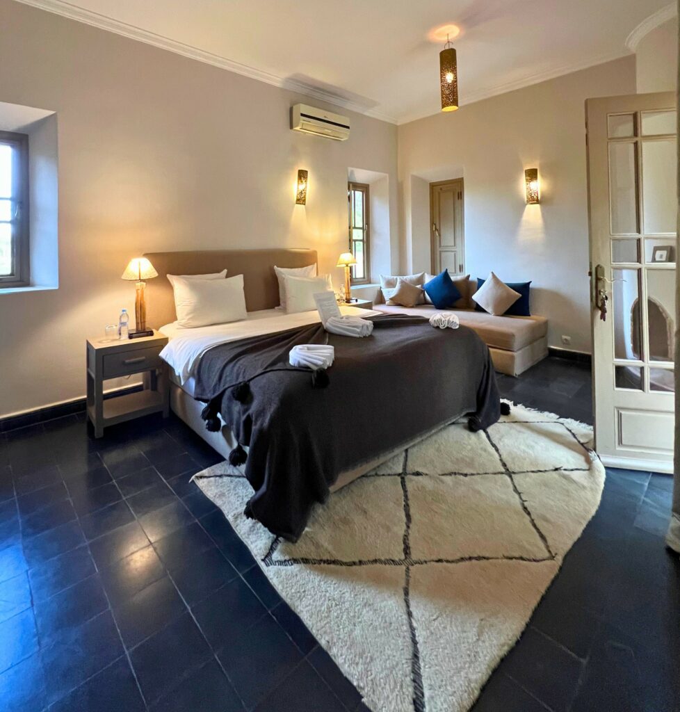 activité marrakech villa nour cadre jardin