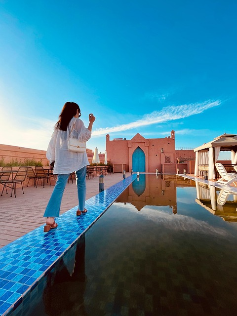 Kasbah mythique près de Ouarzazate, sud marocain